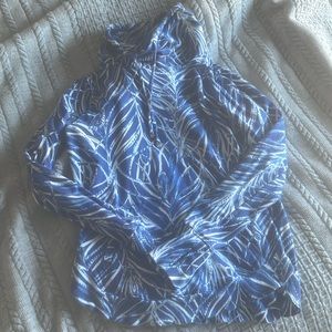 Lilly Pulitzer Cowl Neck Popover